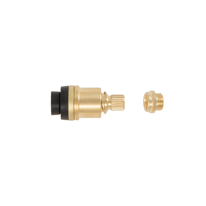 Danco 15729E 2K-2H Stem for Amer Standard, Brass 1 Count (Pack of 1) Hot Stem without Locknut