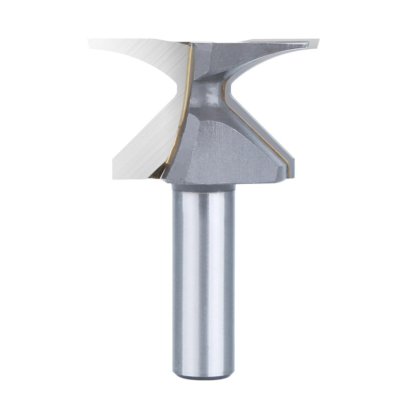 HUHAO 1/2" Shank R30 Arc Bending Router Bits,Woodworking Arc Bending Integrated Forming Knife Router Bit, Seamless Woodworking Router Bit with Integrated Knife R30 Seamless