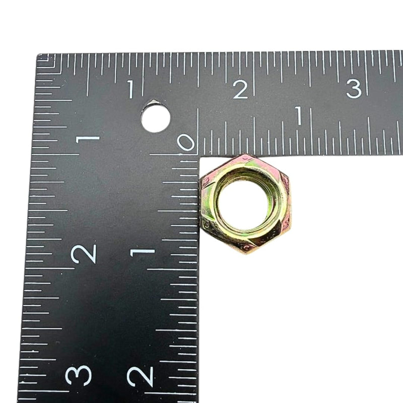 1/2-13 All-Metal Top Lock Nuts (25 Pack) – Grade C Prevailing Torque High-Temperature, Vibration-Resistant Coarse Thread Collar Style Crimped Top Locking SAE J995 0.5" All-Metal Top Lock Nut – 25 Pack