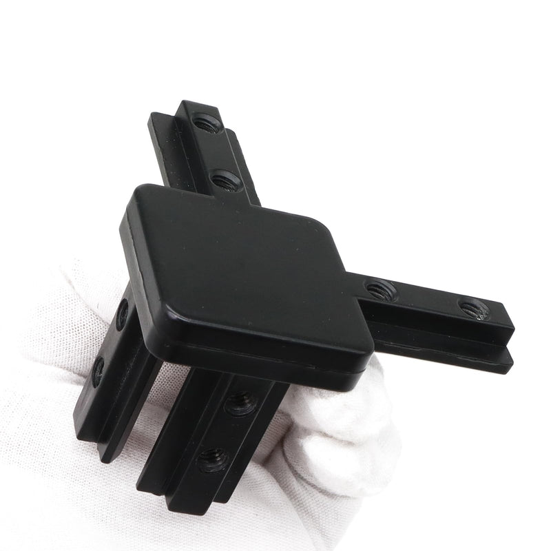 8Pcs 10, 25 Series Aluminum Extrusion Profile Tri Bracket 3-Way End Cap Corner Right Angle 1" x 1" 1 Inch Connector with Screws for 1010 2525 Extruded Aluminium Esquina Profil
