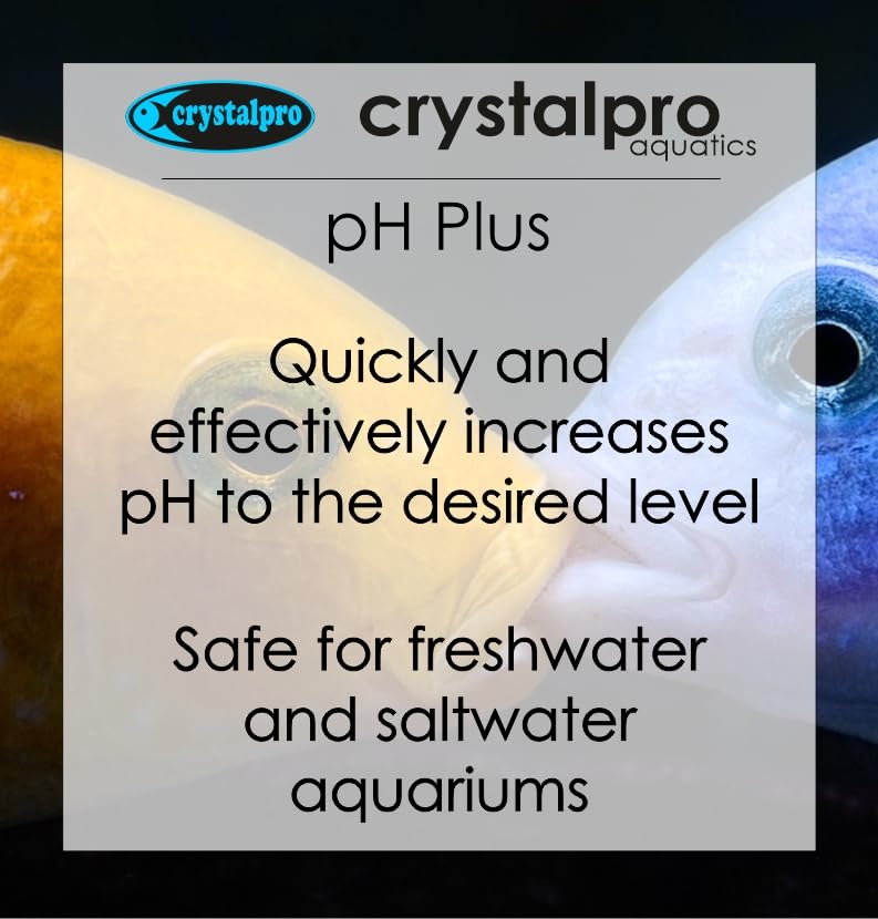 pH Plus 4.22 Oz Aquarium pH Adjuster - Raise pH Safely - for Reef Marine and Freshwater Aquariums