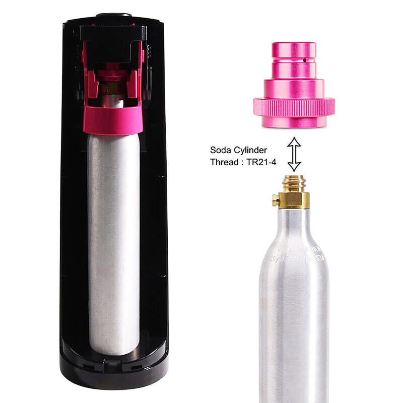 CO2 Quick Adapter Upgrade for Terra Soda Maker,Soda Maker Valve Refill Accessories for Blue CO2 Cylinder with TR21-4 Male Thread - NewNest Australia