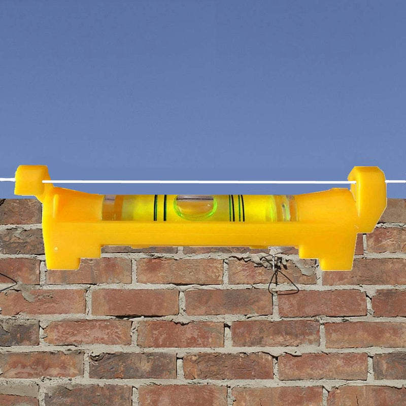 7 pcs Hanging Bubble Line Level for Building Trades, Engineering, Surveying, Metalworking and other Equipment Measure (Yellow - 7 Pack) Yellow - 7 Pack