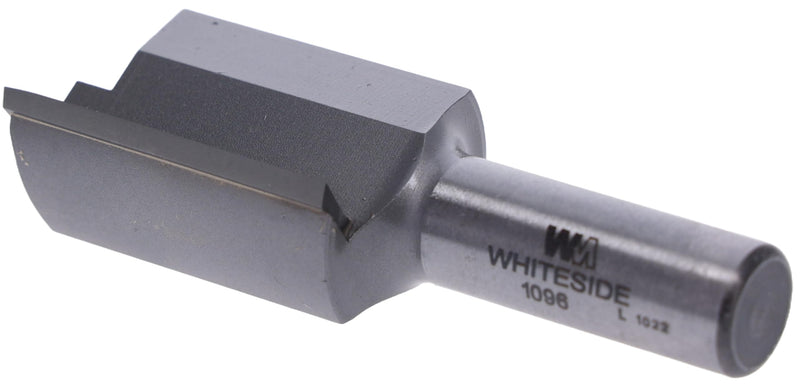 WHITESIDE MACHINE #1096 CARBIDE-TIP 2 FLUTE STRAIGHT ROUTER BIT 1-1/8 DIA X 1-1/2" CL X 1/2" SHANK