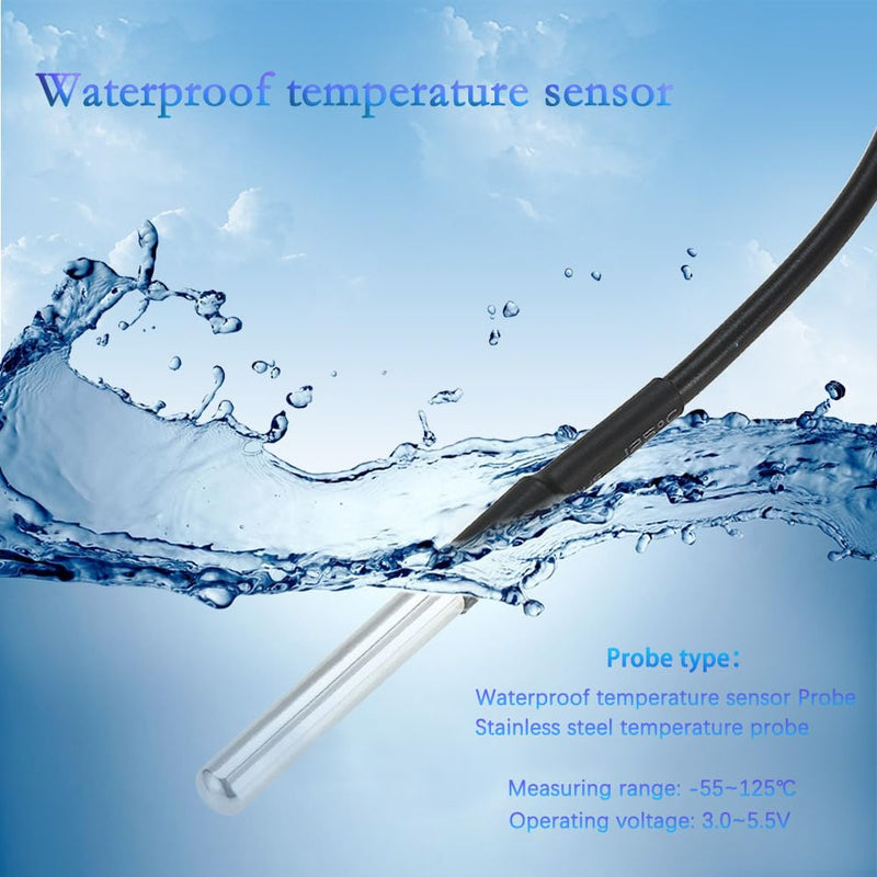 1CH AC85-250V WiFi Temp Dry Contact Controller Smart Smitch | Wireless Intelligent Monitoring, Device Sharing, for Greenhouse Hatching Fish Tank seedlings ,Smart Home,works with Alexa