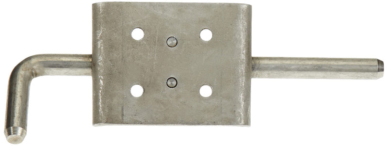 Buyers Products 3009988 Stainless Steel Spring Latch Assembly W/ 1-12" Handle, Spring-Loaded Latch Pin Without Keeper, Gate Latch, Utility Latch, Trailer Latch, Cage Latch