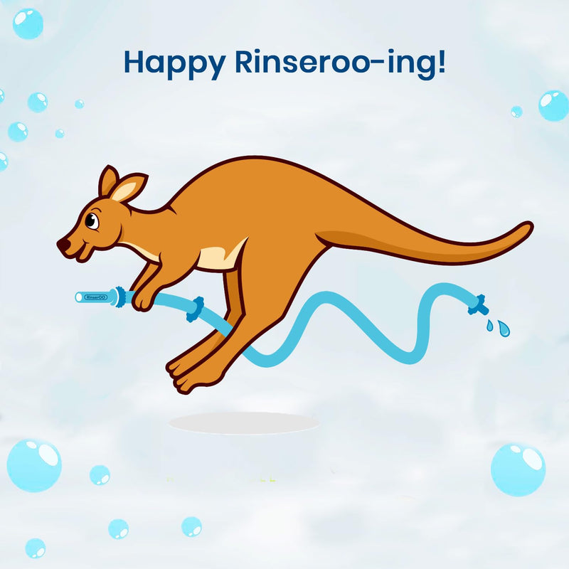 2.5 Foot Extension PART for Rinseroo: RINSEROO SOLD SEPARATELY. Fits Shower and Jumbo Versions (NOT FOR TUB VERSION). Leader Hose To Lengthen Rinseroo Reach. THIS IS AN EXTENSION PART ONLY.