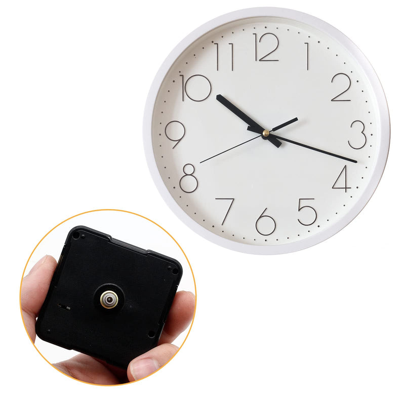 1pc Clock Mechanism Replacement, 13mm/0.51 Inch Shaft Length Wall Clock Mechanism, Quartz Clock Movement, DIY Silent Movement Mechanism Replacement (Thread: 0.21"/5.5mm)