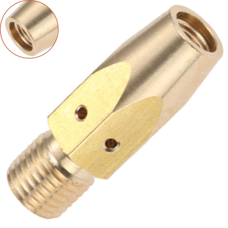 26 Pack MIG Welding Gun Accessory .035" Kit Fit for Miller M25 M40 Hobart H Gun (Include Welding Contact Tips 000-068 0.035", Gas nozzles 200-258, Gas Diffusers 169-728, Nozzle Adapters 169-729)