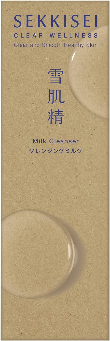 Sekkisei Clear Wellness Milk Cleanser, Cleansing, Main Unit, 4.9 oz (140 g) - NewNest Australia