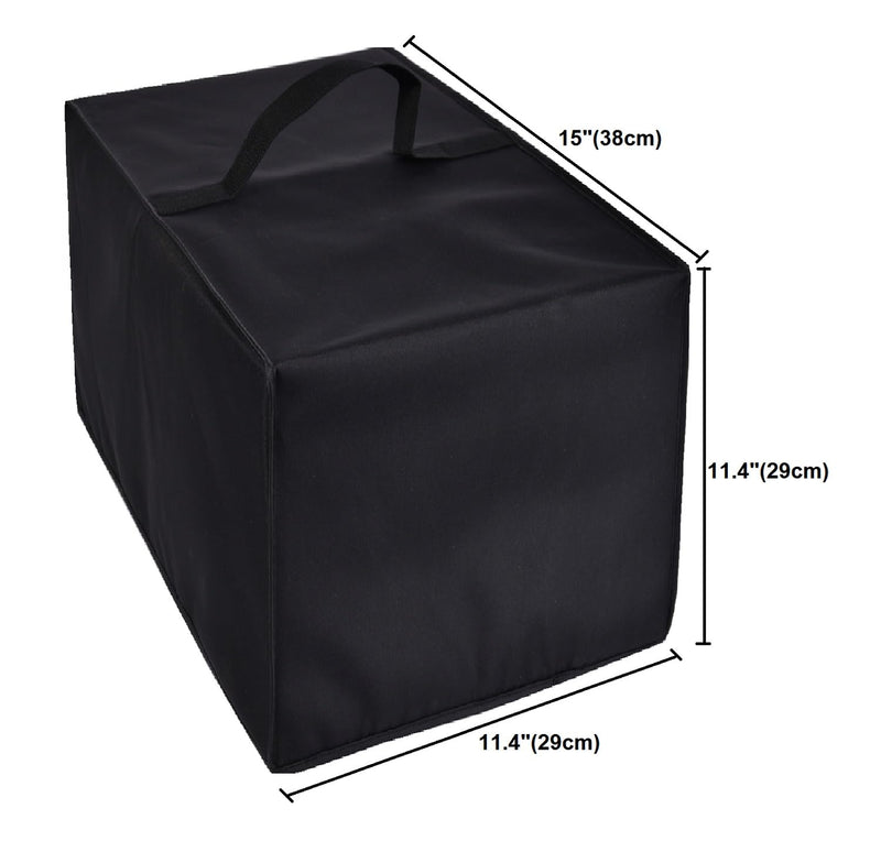 AF-WAN Bread Maker Machine dust Cover,Waterproof Caps,Compatible With Cuisinart Bread Maker Machine CBK-110P1/CBK-210/Kitchen in the box Bread Maker Machine BM01 (Black) Black