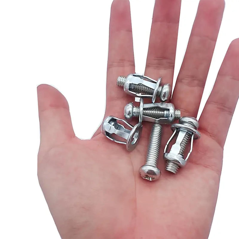 50pcs Tuercas De Remache De Petalo with Con Tornillos(M8-30),Jack Nuts,Hollow Metal Cavity Fixing Hollow Wall Anchors for Aluminium Cladding Sheet Steel Pipe.(50pcs/M8-30), M8-30 50