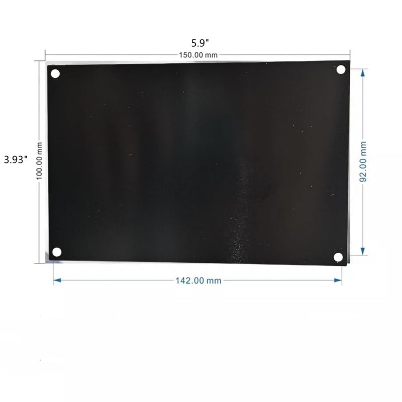Metal Engraving Sheets for Etching Blank Anodized Aluminum Sheets for Crafting - 5 Pack 4inchX6inch Nameplate Metal Aluminum Plate Signs
