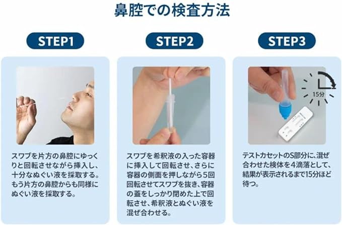 Flowflex Flowflex Influenza A/B Coronavirus Antigen Test Kit, W Check, Nasal Inspection, Corona Inspection Kit, Mutant Strain, Research - NewNest Australia