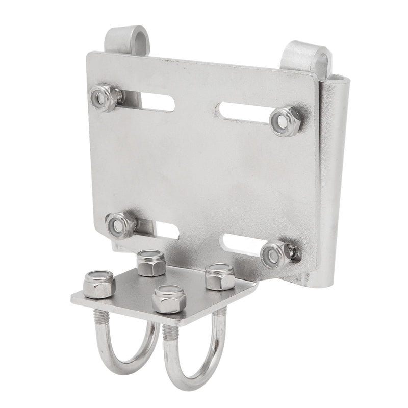 Aramox Rail Mount Anchor Bracket, 35lbs Stainless Steel Horizontal Stanchion Rail Mount Anchor Bracket Holder for Boats Yachts Ships (Small 8585SE1) Small 8585SE1