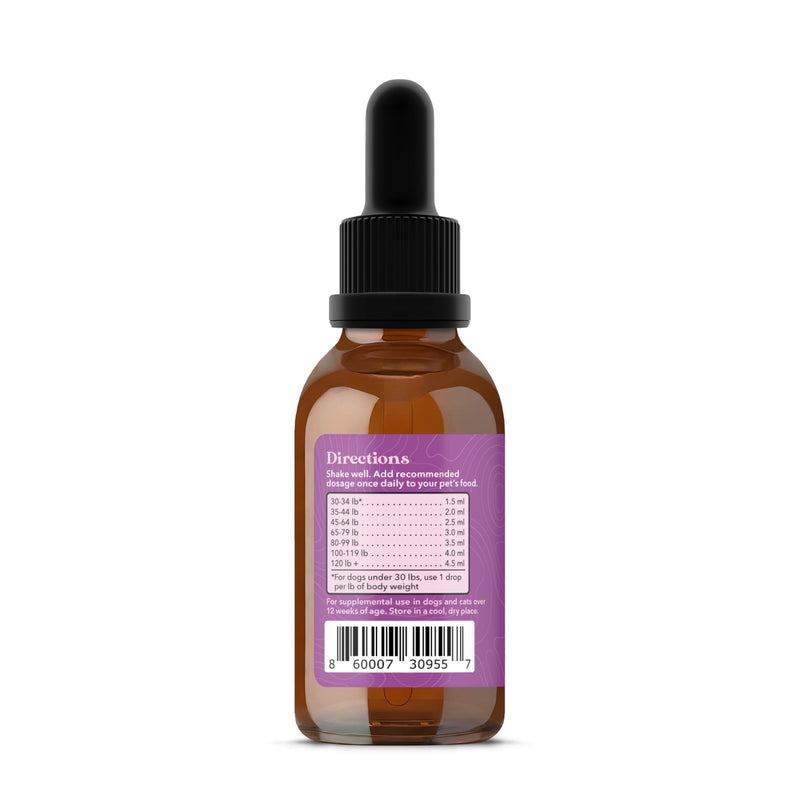 Milk Thistle for Dogs - Max Strength Liver Support, Cleanse & Detox - Natural Bacon Flavor - Simply Add to Food - Picky Pup Approved, 2 oz (60mL) - PawsPlanet Australia