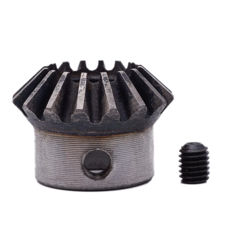 2Pcs Bevel Gear Tapered Bevel Pinion Gear Bevel Gears 1.5 Module for Hardware Mechanical Rotation (16T 12mm Hole) 16T 12mm Hole