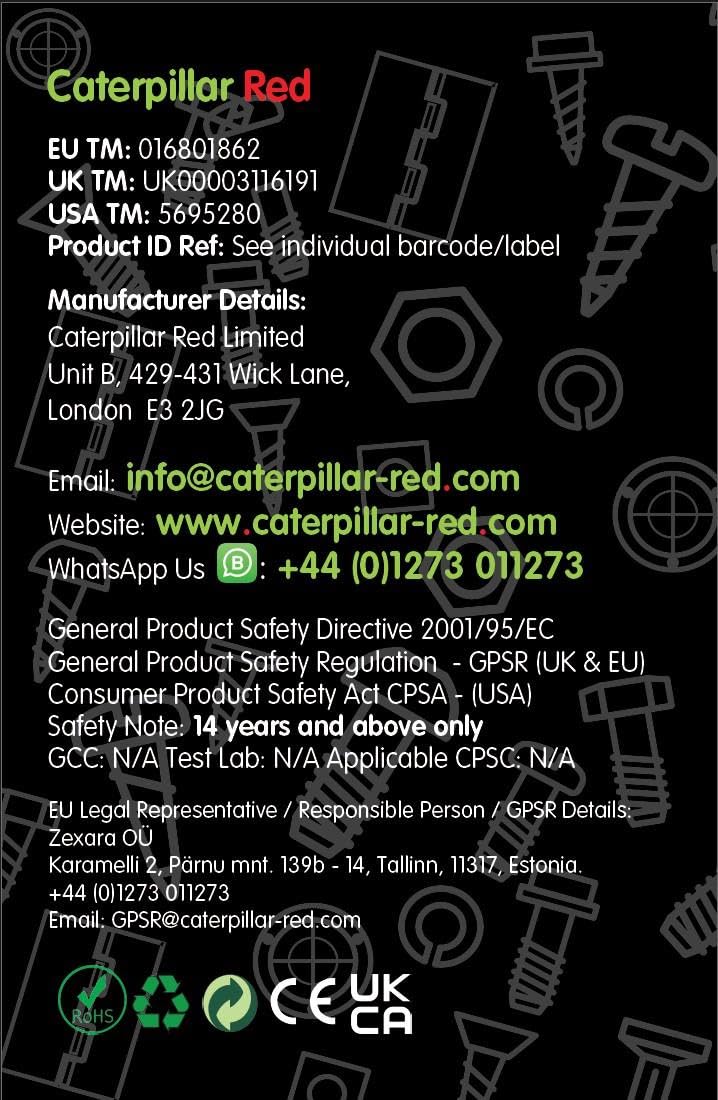50x Nylon Countersunk Cross Head Machine Screws, M5 x 40 mm, Plastic Nuts, Bolts and Washers, (13/64 x 1 37/64 in)