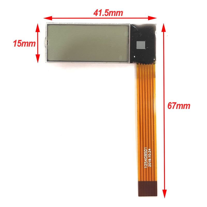 BestParts New LCD Display Replacement for VDO Tractor Penta 1254GBS01 | Compatible With trucks international cockpit vision tractor Penta boat All VDO 85mm Size 1254GBS01