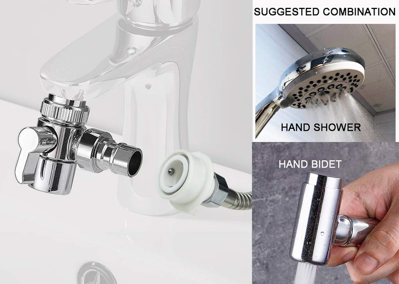 faucet to shower hose diverter to Dishwasher Snap,aerator quick connect to hand bidet and shower,for bathroom/kitchen sink