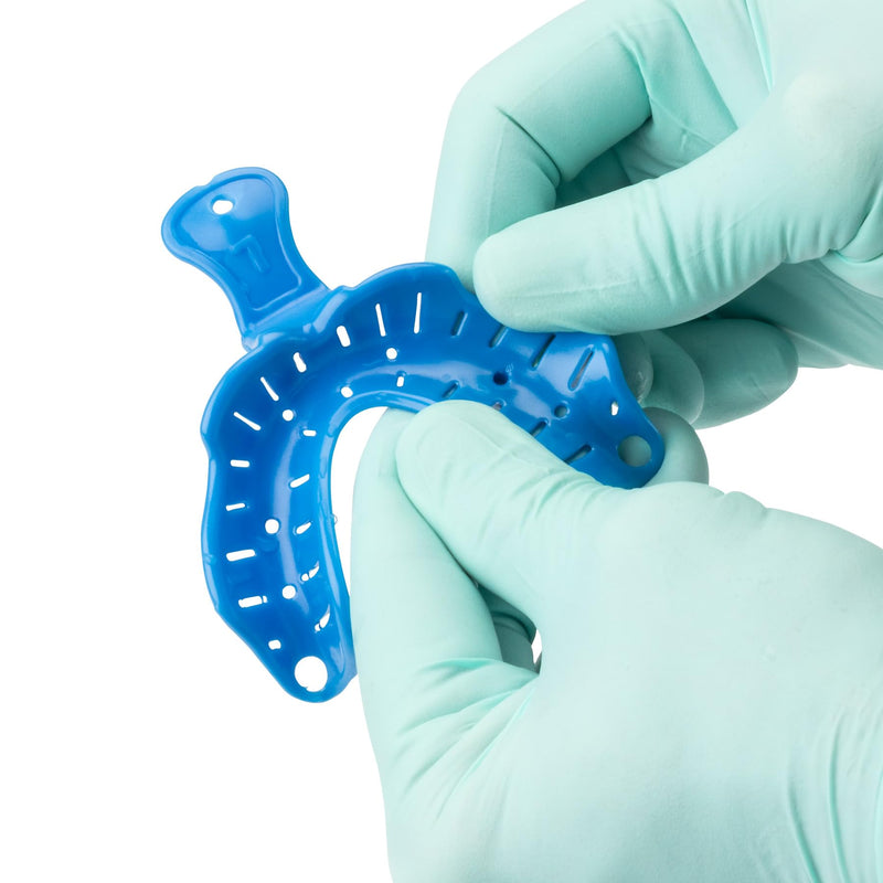 Practicon Disposable Edentulous Impression Trays, Assortment, Pack of 12