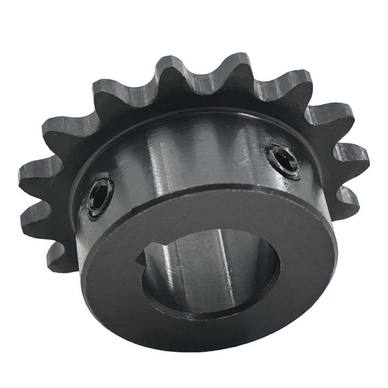 #35 Roller Chain Sprocket Type B 3/4 inch Bore 16 Tooth, Hardened Antirust 1045 Steel Drive Sprockets 35B16-3/4