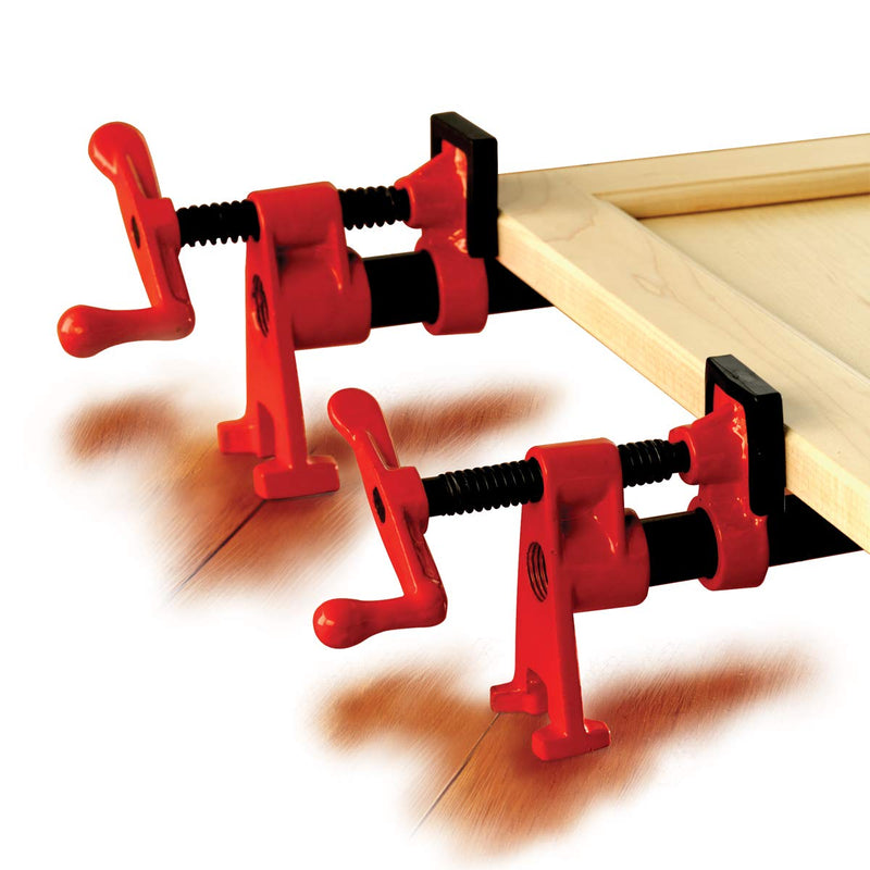 Bessey BPC-H34, 3/4-In. H Style Pipe Clamps - Incredibly Versatile, Easy To Assemble, Indespensable Workshop Clamp For Woodworking, Carpentry, Home Improvement, and DIY Projects H Style 3/4 In.