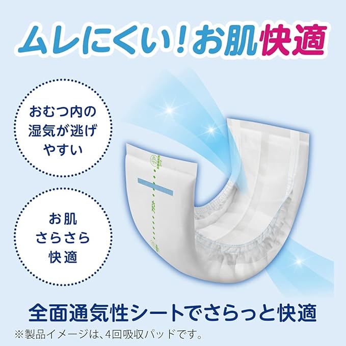 Attento Disposable Adult Diaper, Incontinence Absorbent Pads, Double Absorption, 64 Sheets, Smooth, Breathability Plus, Large Capacity - NewNest Australia