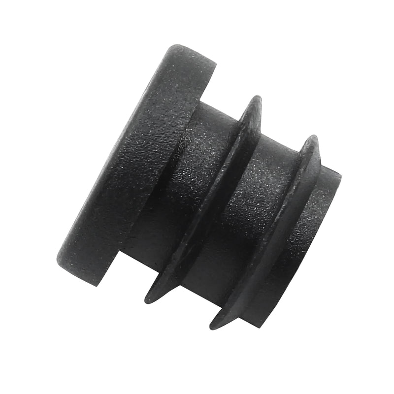40 Pack 5/8" Round Plastic Plug, Furniture Pipe Tube Cover Insert Tubing End Caps for Round Tubing Post, Pipe Post, Chairs (Black) 40 Pack 5/8 Inch
