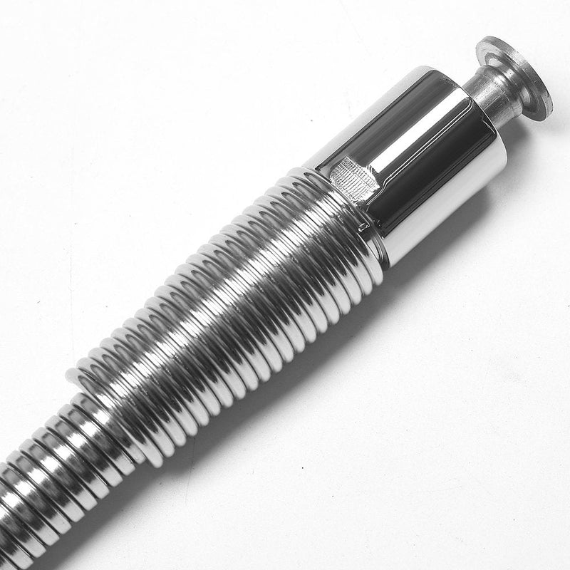 CWM Stainless Steel Hose for Commercial Kitchen Sink Faucets Flexible Hose Replacement (38 inch)