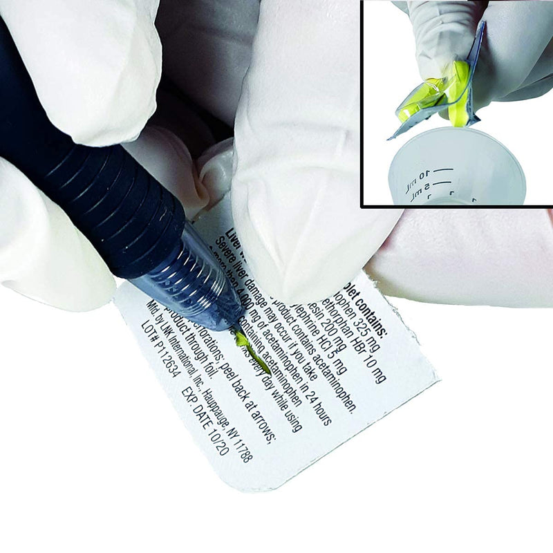 PenX - Nurse – Set 2RB - Multipurpose Medication Pill Opener - Retractable Blade - Non-Slip Grip