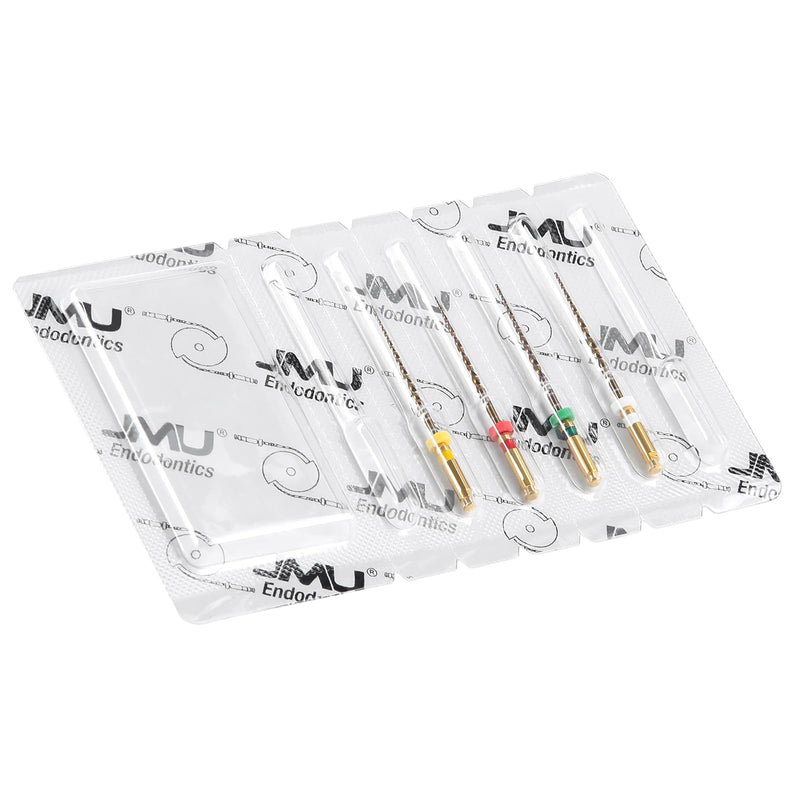 JMU Wave-G4 Files,Niti Rotary Files, #20-45 Mix(25mm),Reciprocating Rotation,Sequence Files, 4pcs/Pack 20-45 Mix (25mm) 1