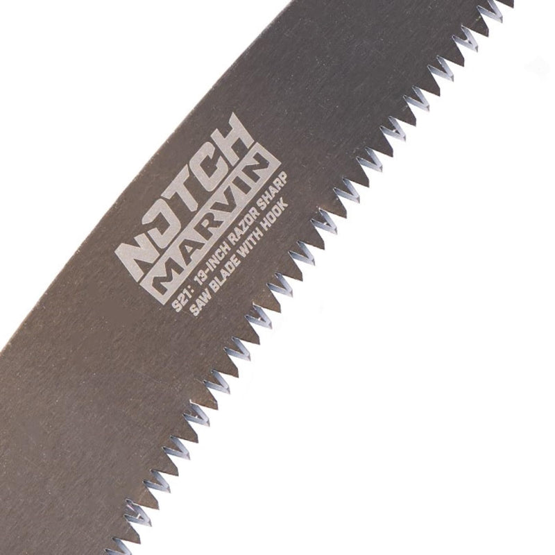 Notch Marvin S21 330mm (13") Tri-Edge Pole Saw Blade w/ Hook
