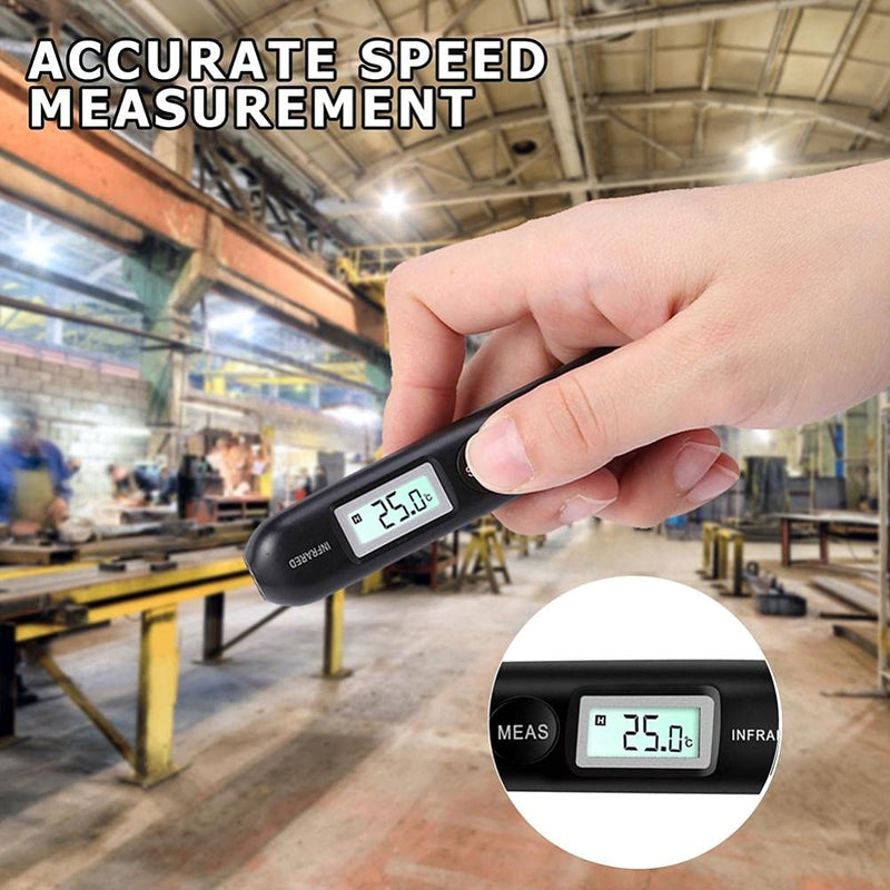 Digital Infrared Thermometer LCD Handheld Portable Temperature Pen for Industrial Use