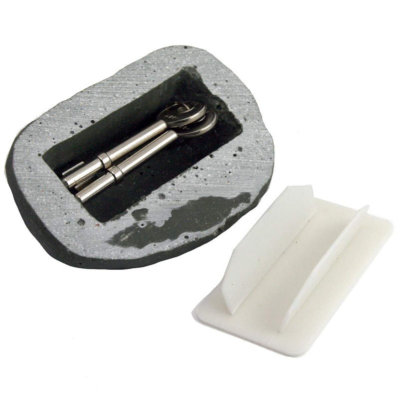 BIRD Key Rock – Hide a Key Outdoor in a Fake Rock. Great as Geocache containers or as Secret Key Holder for Outside