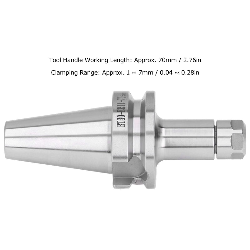 Collet Chuck Tool Holder Set 0.005mm High Precision CNC Milling Holder with Wrench for Machine Tool Lathe