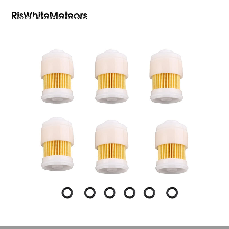 68F-24563-00-00 68F-24563-10-00 68F-24563-01-00 68F24563 Fuel Filter (6pcs) Replacement for Yamaha Outboard 150HP-300HP