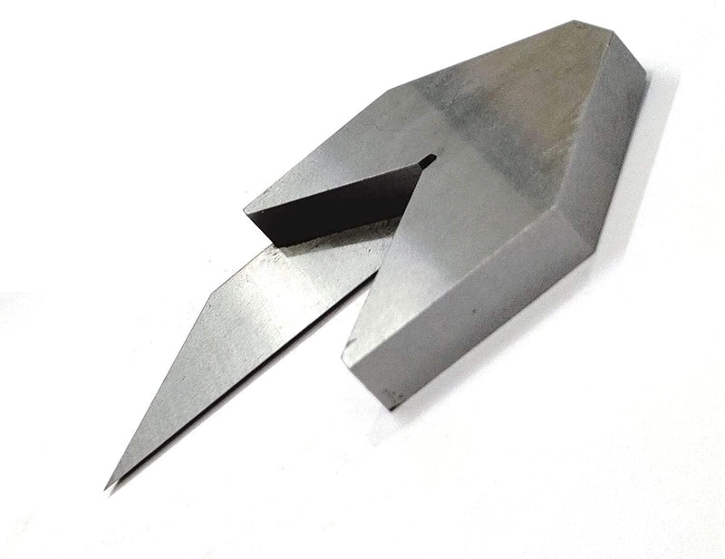 Buyohlic Center Centre Square Finder- Center Squares/Finders-Finds Center of Round Bar (Set of Both) Metallic 1-1/2'' (38 mm) & 3'' (75 mm) Diameter Set