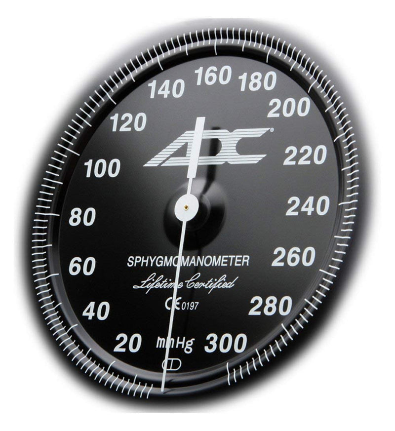 ADC Diagnostix 700 Premium Professional Pocket Aneroid Sphygmomanometer with Adcuff Nylon Blood Pressure Cuff, Adult, Black 11 - Adult