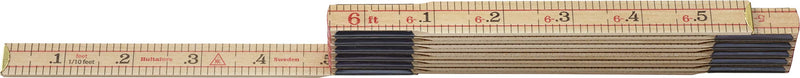 Hultafors Tools 101204U Folding Ruler E66 2 12* (Pack of 2) 66" (Pack of 2)