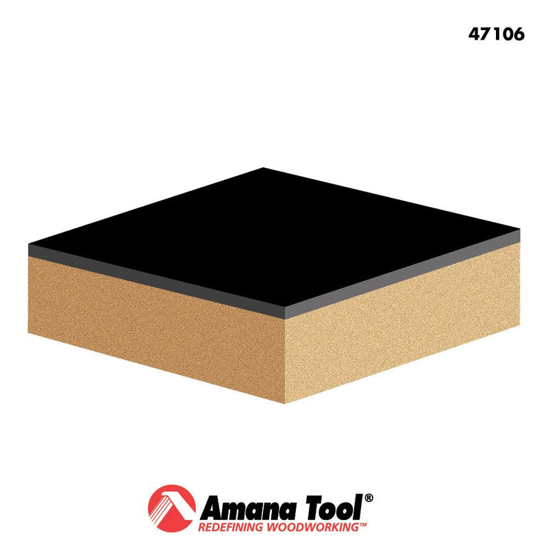 Amana Tool - 47106 Carbide Tipped Flush Trim 1/2 Dia x 1/2 x 1/4" Shank