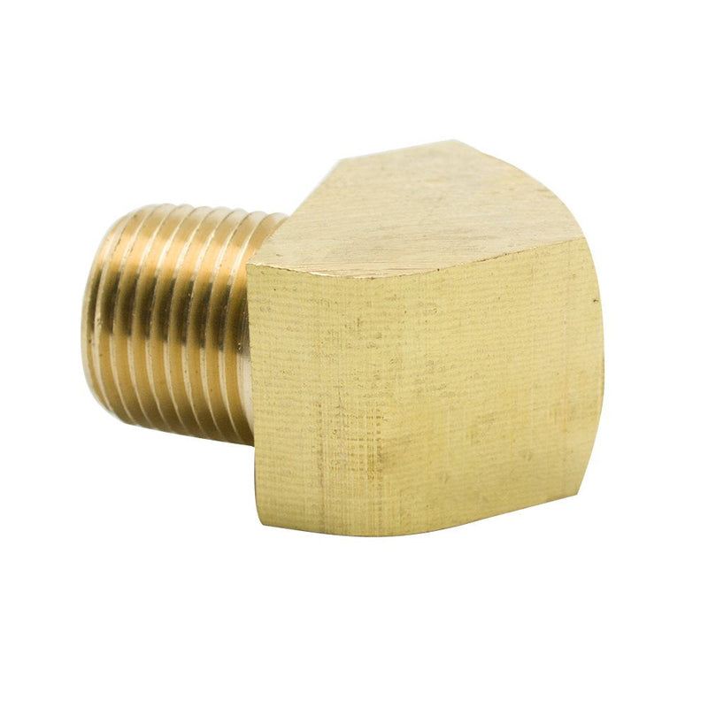 Legines 45 Degree Street Elbow 1/8" NPT Male x 1/8" NPT Female Brass Pipe Fitting (Pack of 2) 1/8" NPT Female x 1/8" NPT Male