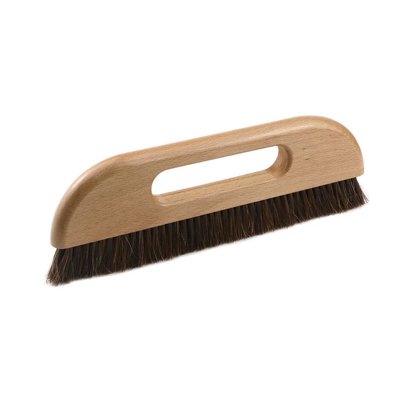 KUMGROT Wallpaper Smoothing Brush Wallpaper Paste Brush Wallpaper Smoothing Tool Horse Hair Wallpaper Brush with Wood Handle 3-row