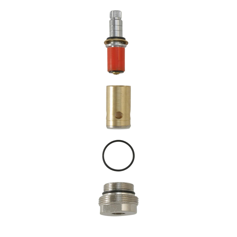 DANCO Hot Stem for 2-Handle Kohler Tub and Shower Faucets, 6N-7H, Brass and Chrome, 1-Pack (17017) - NewNest Australia