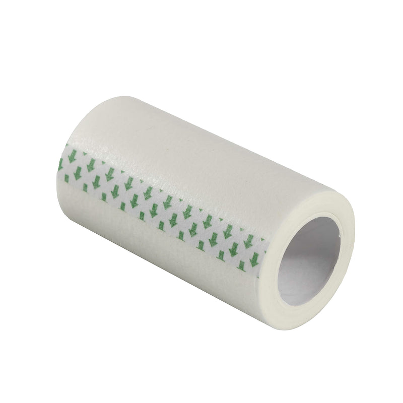 Paper Medical First Aid Surgical Tape 3" x 10 Yards [Pack of 3 Rolls] Lightweight Breathable Microporous Self Adhesive Latex Free Hypoallergenic Bandage and Wound Dressing Tape - 3 inch