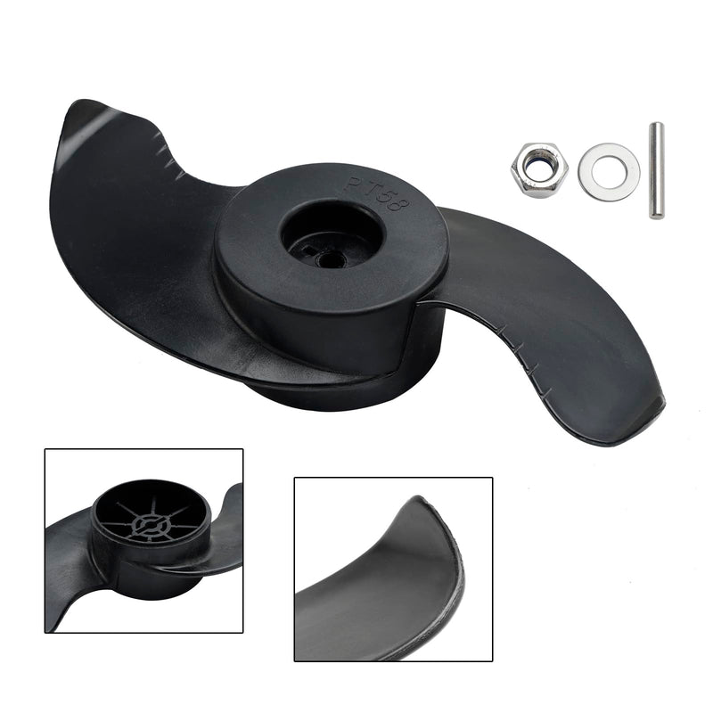 MKP-32 Trolling Motor Prop Weedless Wedge 2 Propeller for 3-5/8" Motor Diameter 2091160 1865017 for Minn Kota Trolling Motor