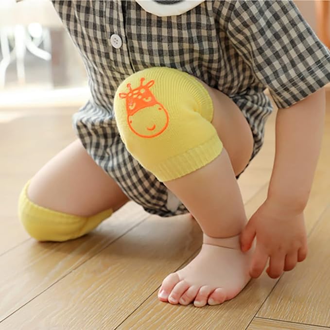 Hidetex Baby Kneepads, Cute, Cotton, Breathable, Soft, Anti-Scraping, Unisex - NewNest Australia