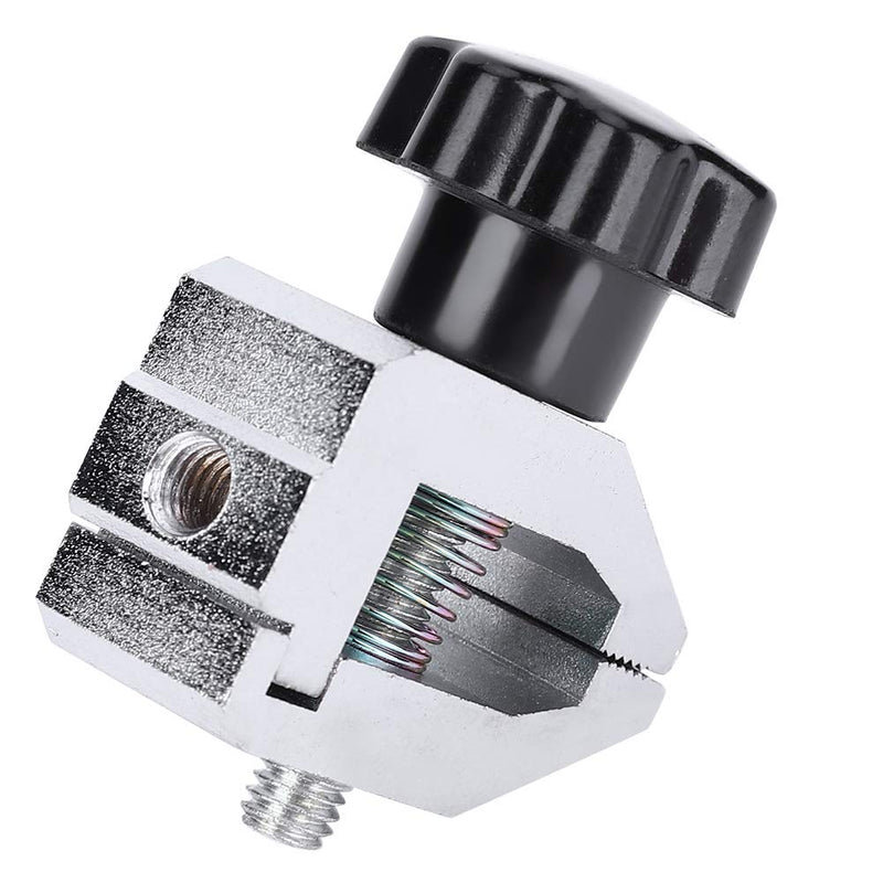 Jaw Clamp, SJJ-01 Stainless Steel Jaw Clamp Thrust Tension Meter Clamp Micrometer Fixture 500N High Loading Capacity for Testing The Tensile Destructive Force Insertion Extraction