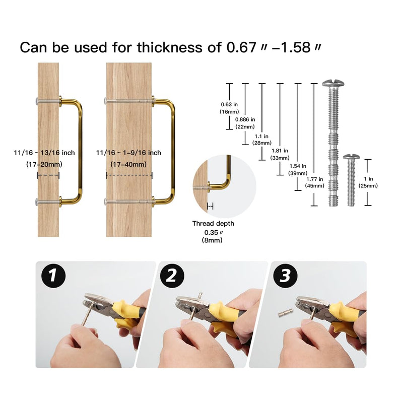 YAGU 10 Pack Top Champagne Bronze Kitchen Cabinet Pulls 5 Inch(128mm) Hole Center Solid Dark Gold Dresser Drawer Handles Furniture Honey Bronze Hardware for Cupboard Wardrobe Closet Vanity 5''/128MM Hole Center
