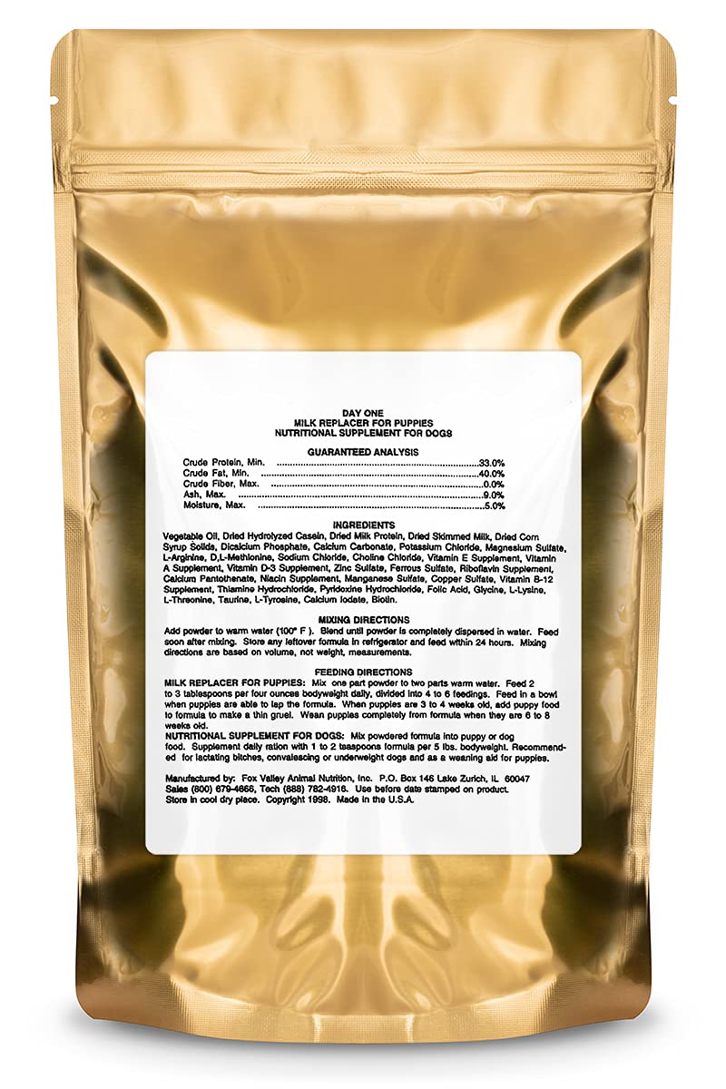 Fox Valley Day-One Puppy Formula. The only Puppy Milk Made from All Human-Grade Ingredients - PawsPlanet Australia